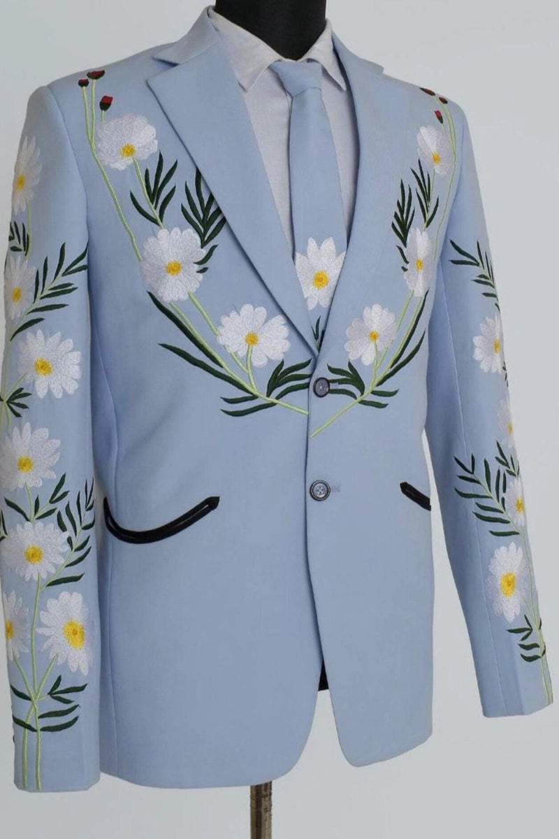 Stylish men’s two piece suit-Side