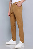 Men Golden Brown Pant By DaVanchy