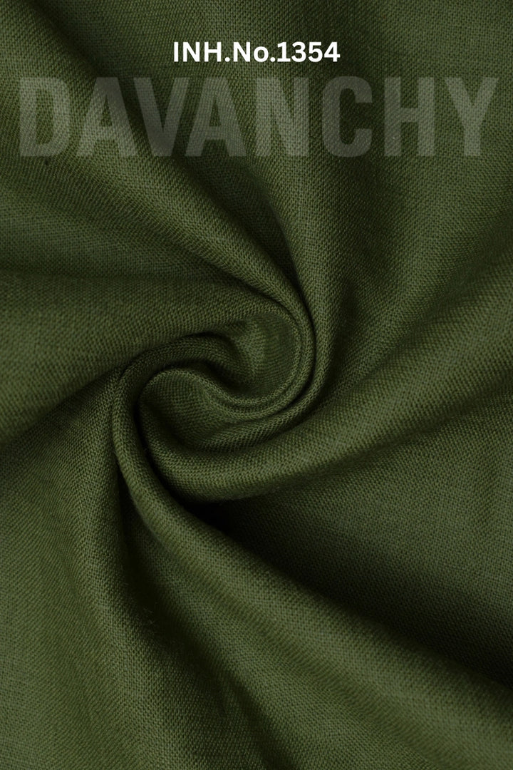 Olive_Green_Linen_Fabric_Switch_INH.No.1354