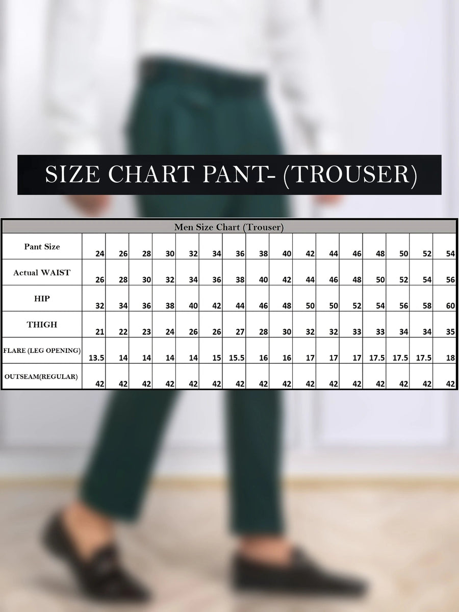 Men Grey Tailored Fit Ready Made Formal Trouser Office and Event Wear