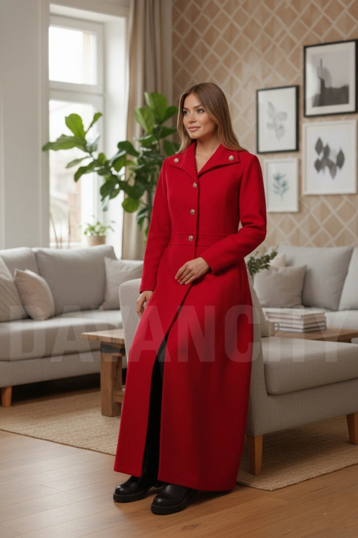 Women overcoat -front