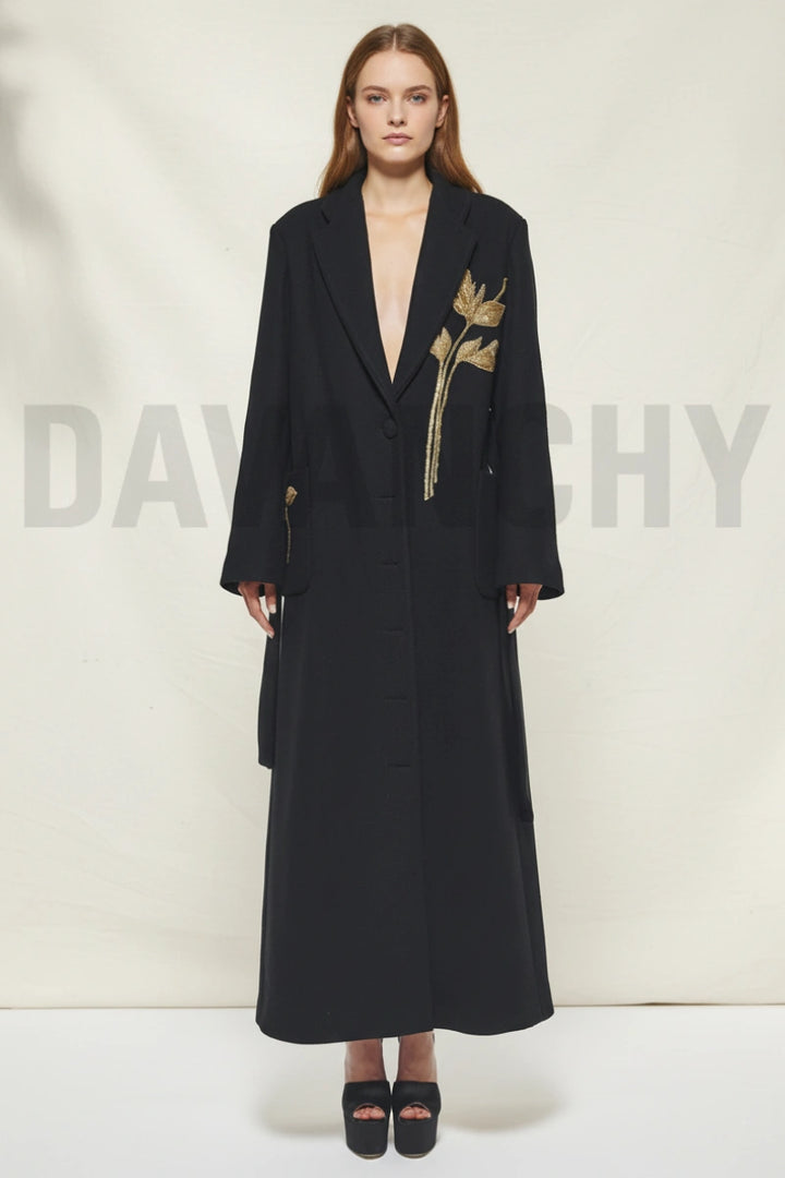 women long coat winter wear-Front