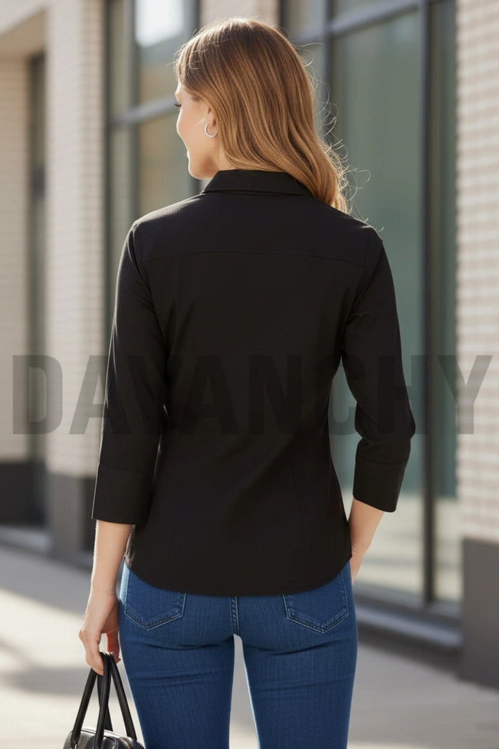 Business and Daily Wear Premium Shirt for Women-Back