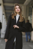 women-wool-coat-black-fitted-coat-tailored-black-overcoat-davanchy