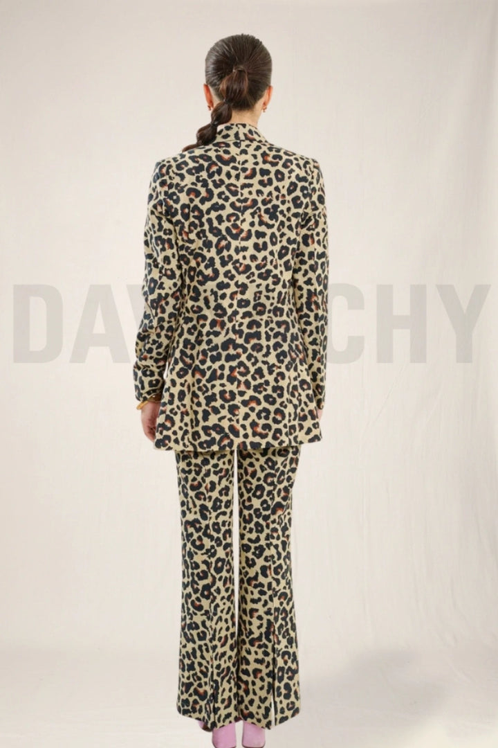 Suitable for parties night events wear premium two piece set-Back