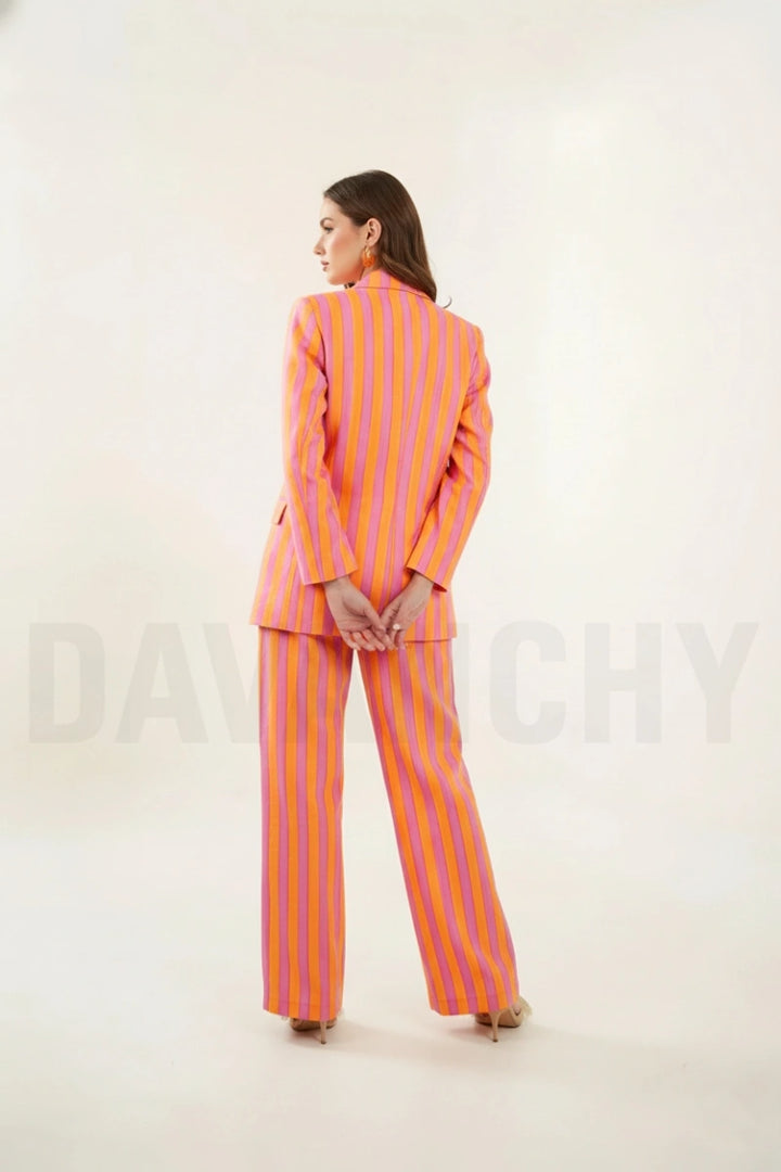 Women Two Piece Suit-Back