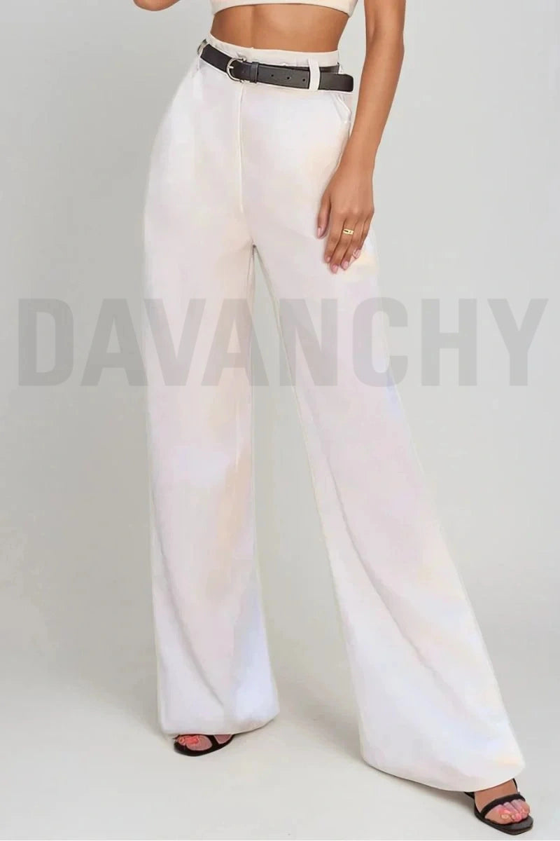 Women Formal Bootcut Trouser-Front